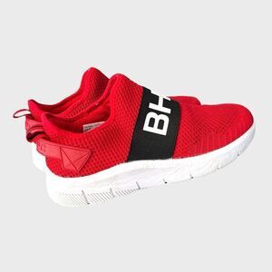 BEVERLY HILLS POLO CLUB GU Elasto V11 Sneaker in Red/Black & White Size 7 Medium